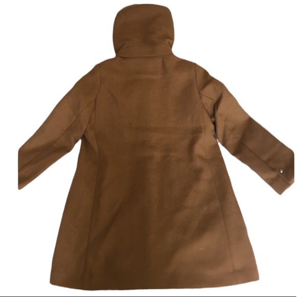 NWT Essenza Hooded Wool Coat. Size S - Picture 5 of 7